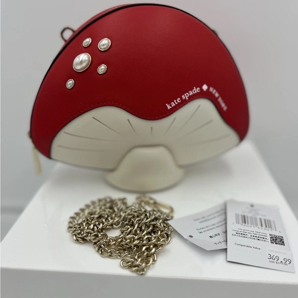 Kate Spade KL919 3D Mushroom Crossbody - NWT - Picture 4 of 7